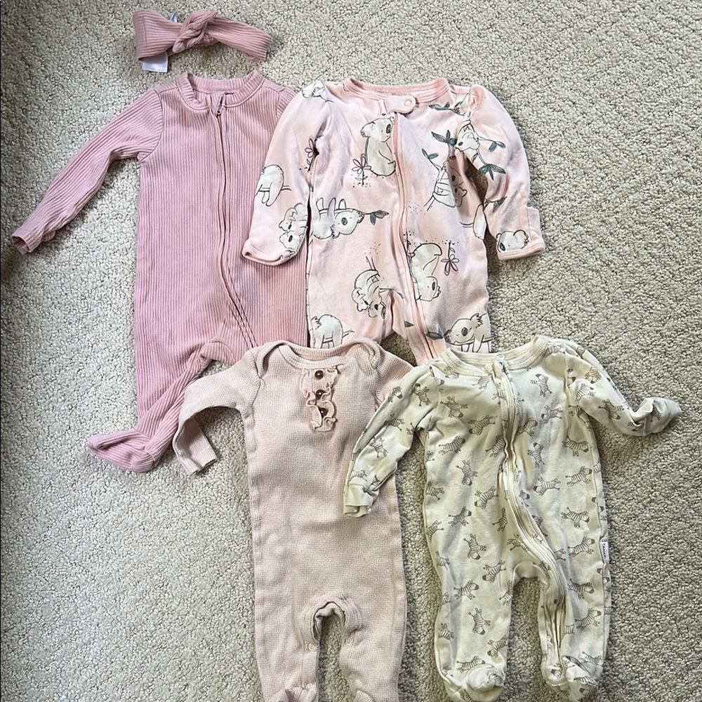 3 month jammies